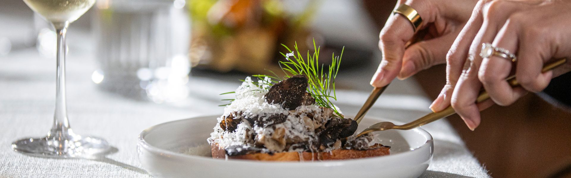 Taste of The Ternary shared dining dishes