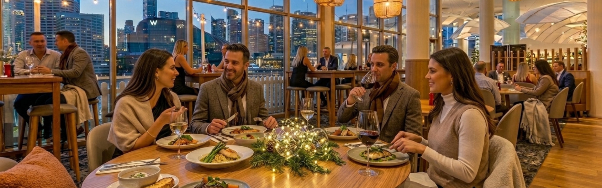 Winter dining at The Ternary