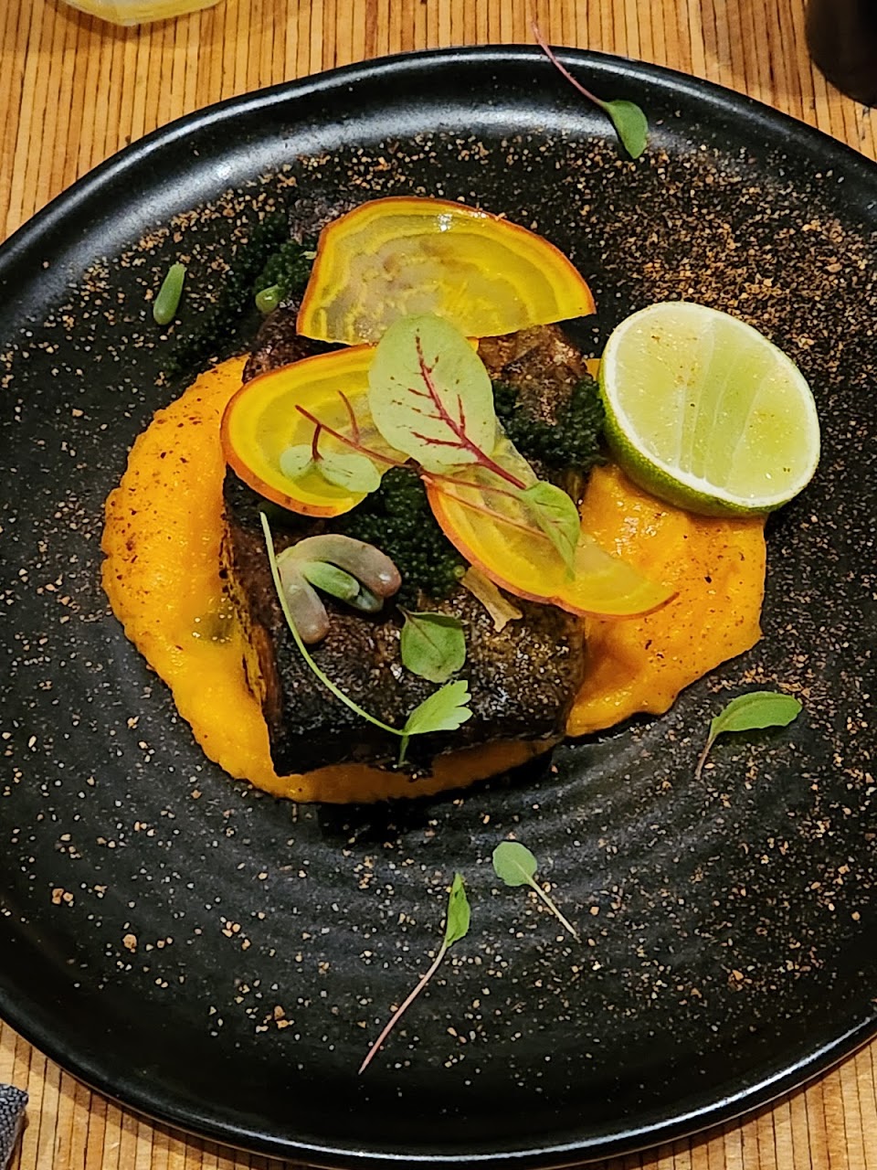 Seafood dish at The Ternary
